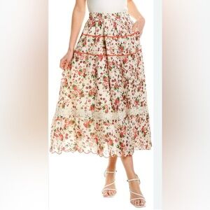 Loveshackfancy Saratoga Skirt NWT Small